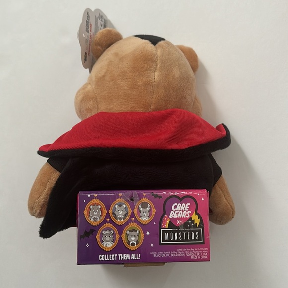 Care Bears x Universal Monsters Tenderheart Bear as Dracula 9” Plush - Picture 7 of 8